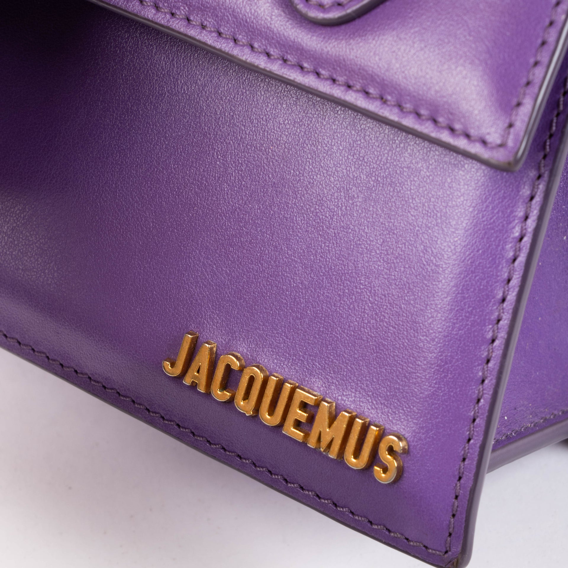 Jacquemus Purple Chiquito Noeud Bag