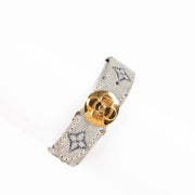 Shop this authentic Louis Vuitton blue denim Bracelet pre-loved on Labellov.com