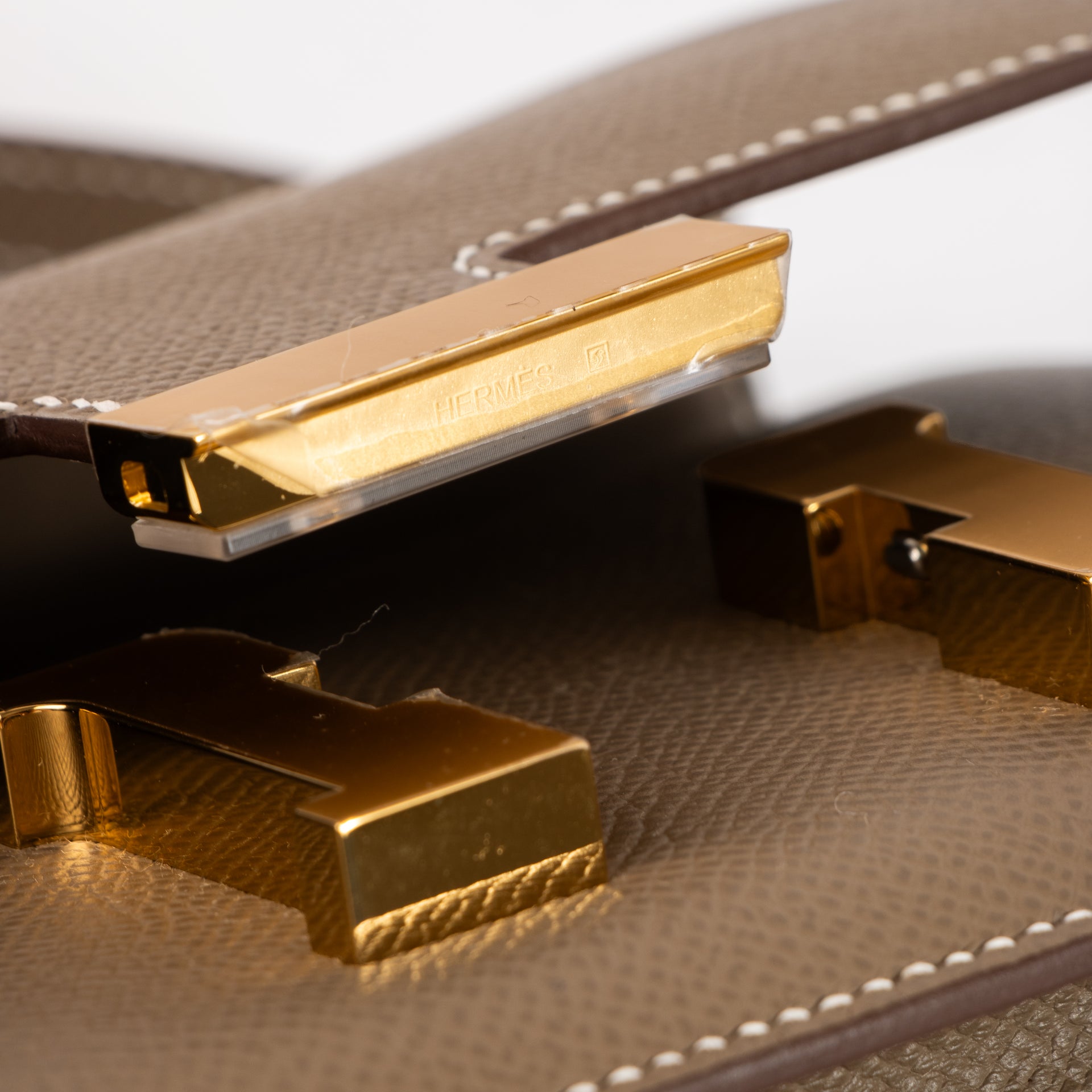 Hermès Constance Mini Etoupe Epsom GHW