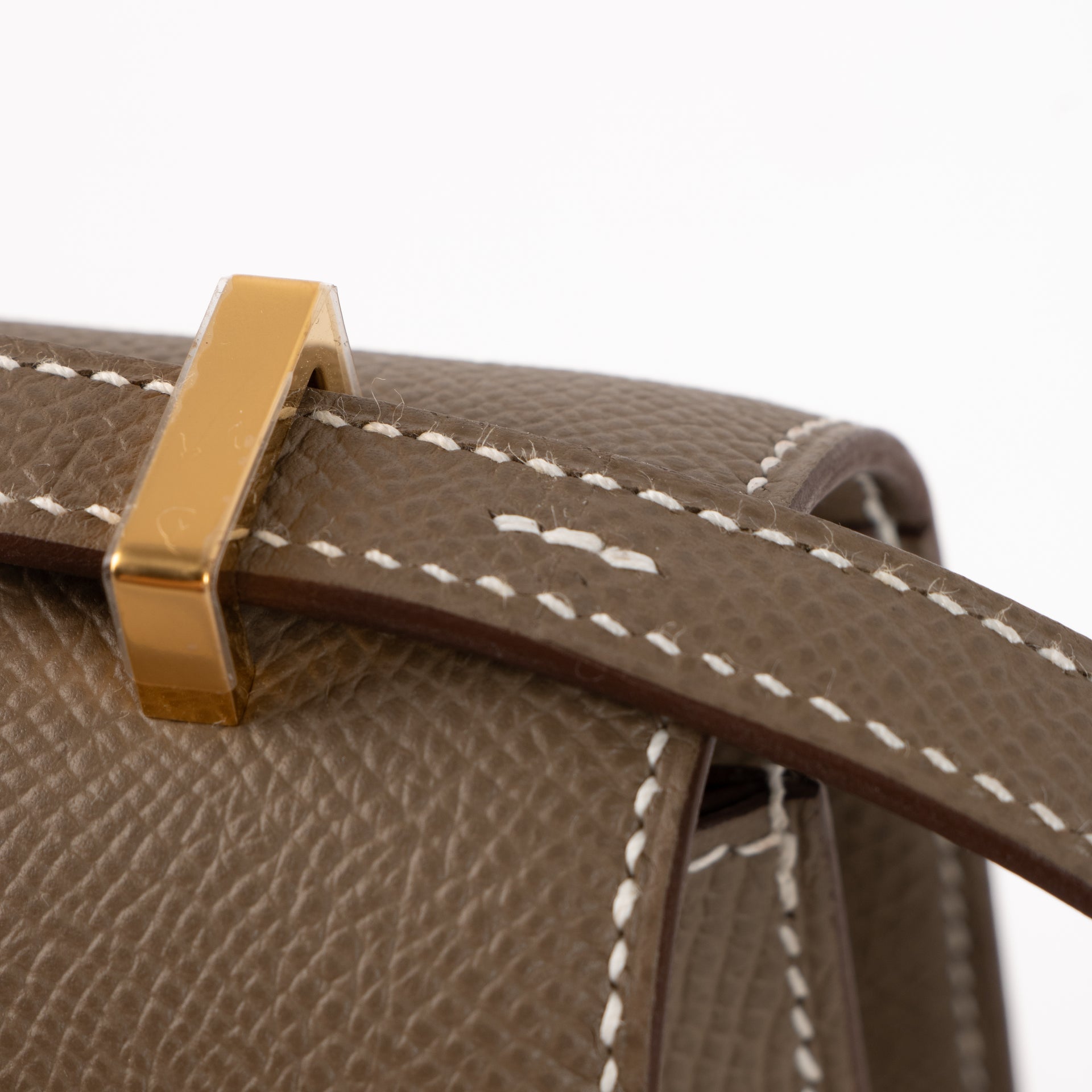 Hermès Constance Mini Etoupe Epsom GHW