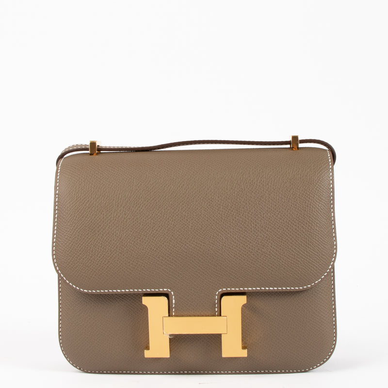 Hermès Constance Mini Etoupe Epsom GHW
