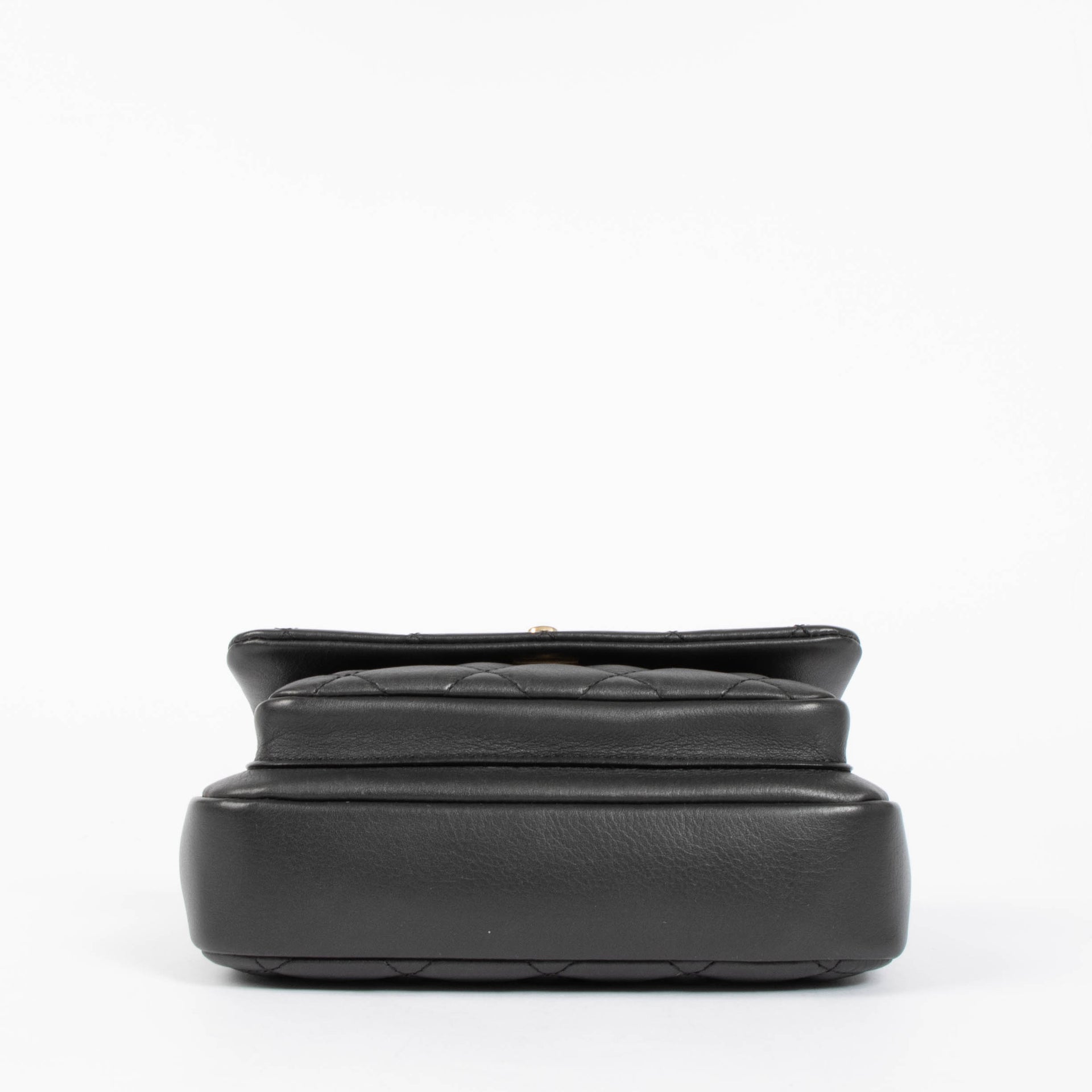 Chanel Black Lambskin Mini Business Affinity Bag