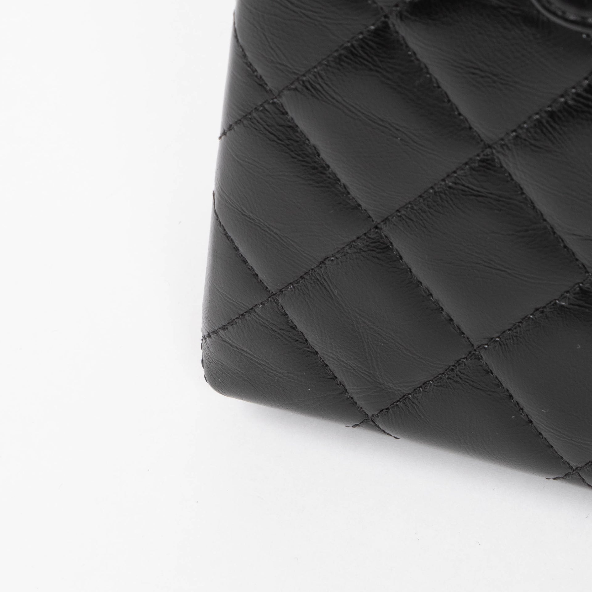 Chanel Black Lambskin Nano Kelly Mini Bag