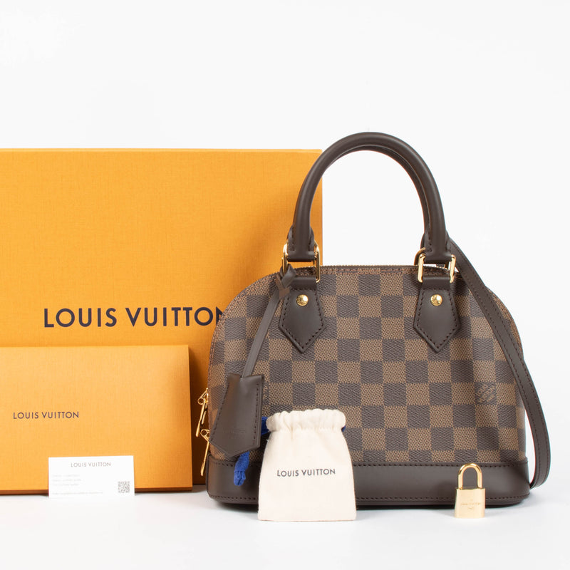 Louis Vuitton Damier Ebene Alma BB Bag