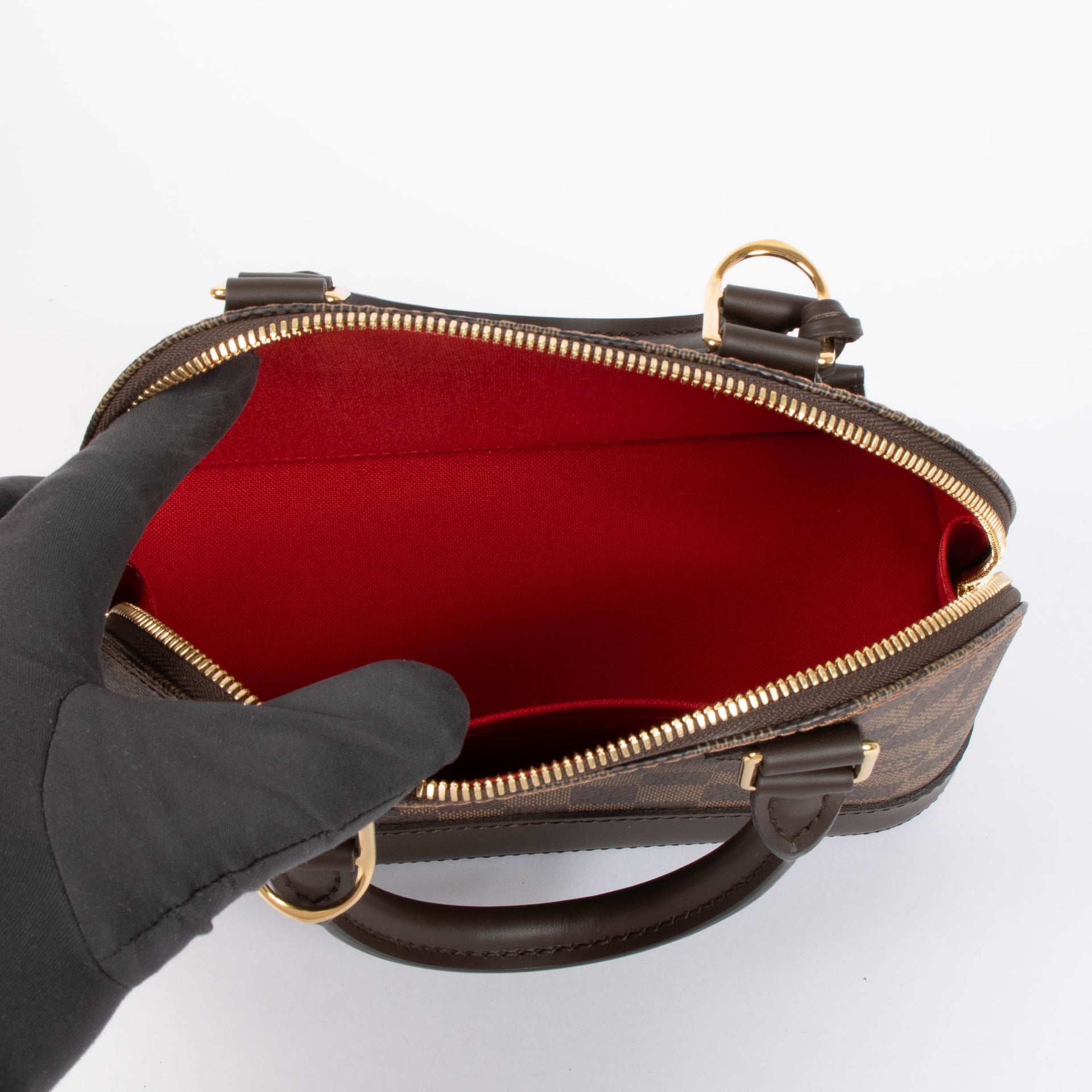 Louis Vuitton Damier Ebene Alma BB Bag