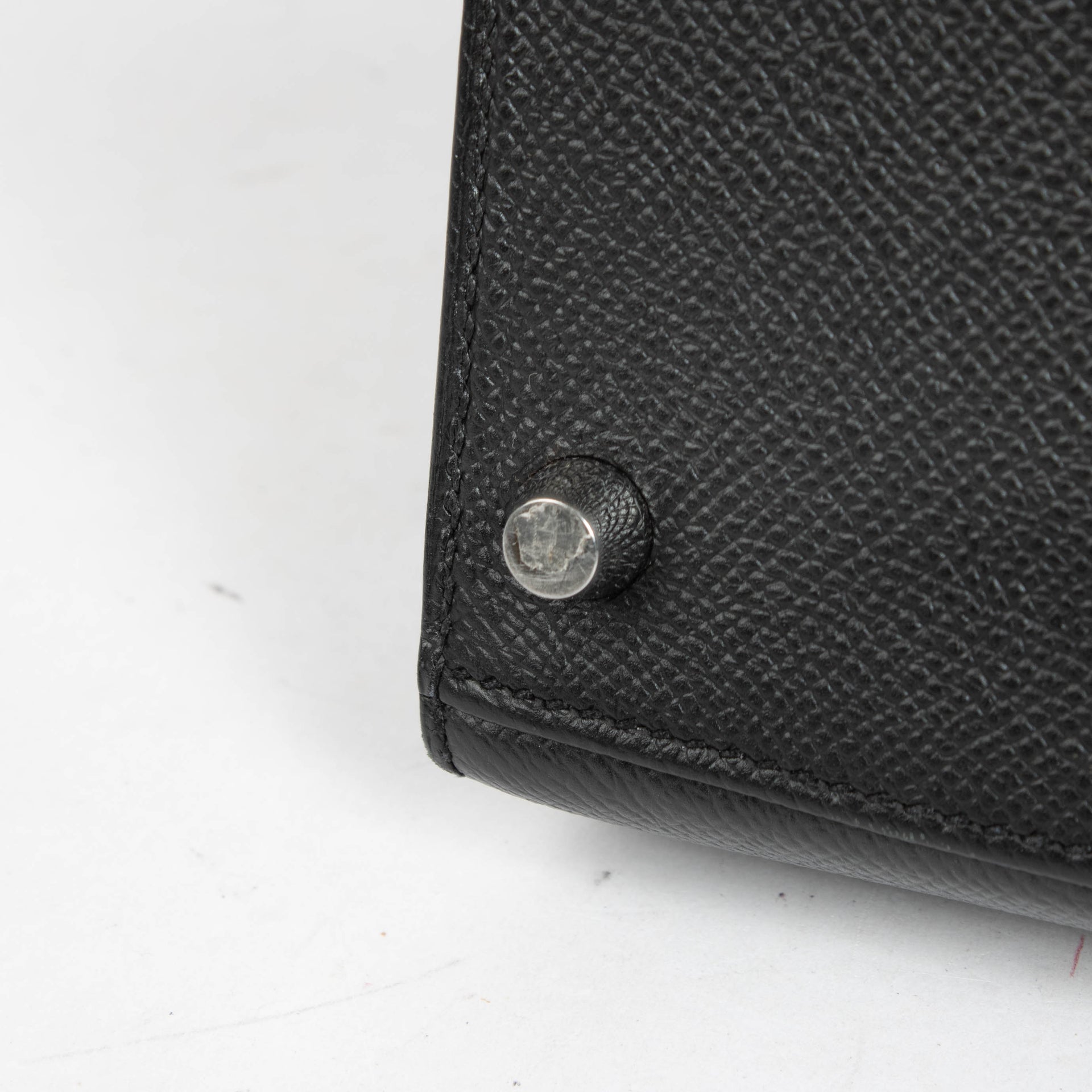 Hermès Kelly 28 Black Epsom PHW