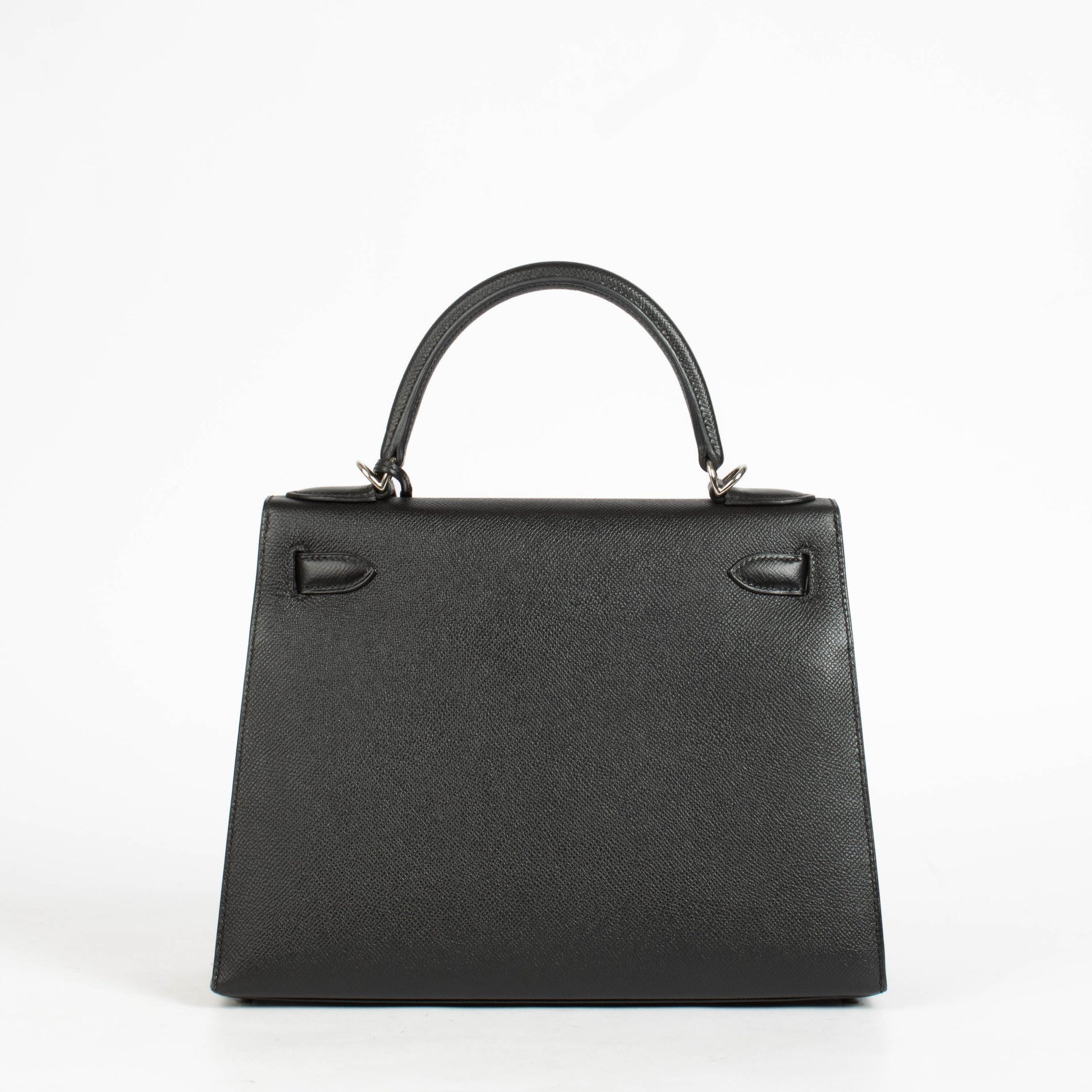 Hermès Kelly 28 Black Epsom PHW