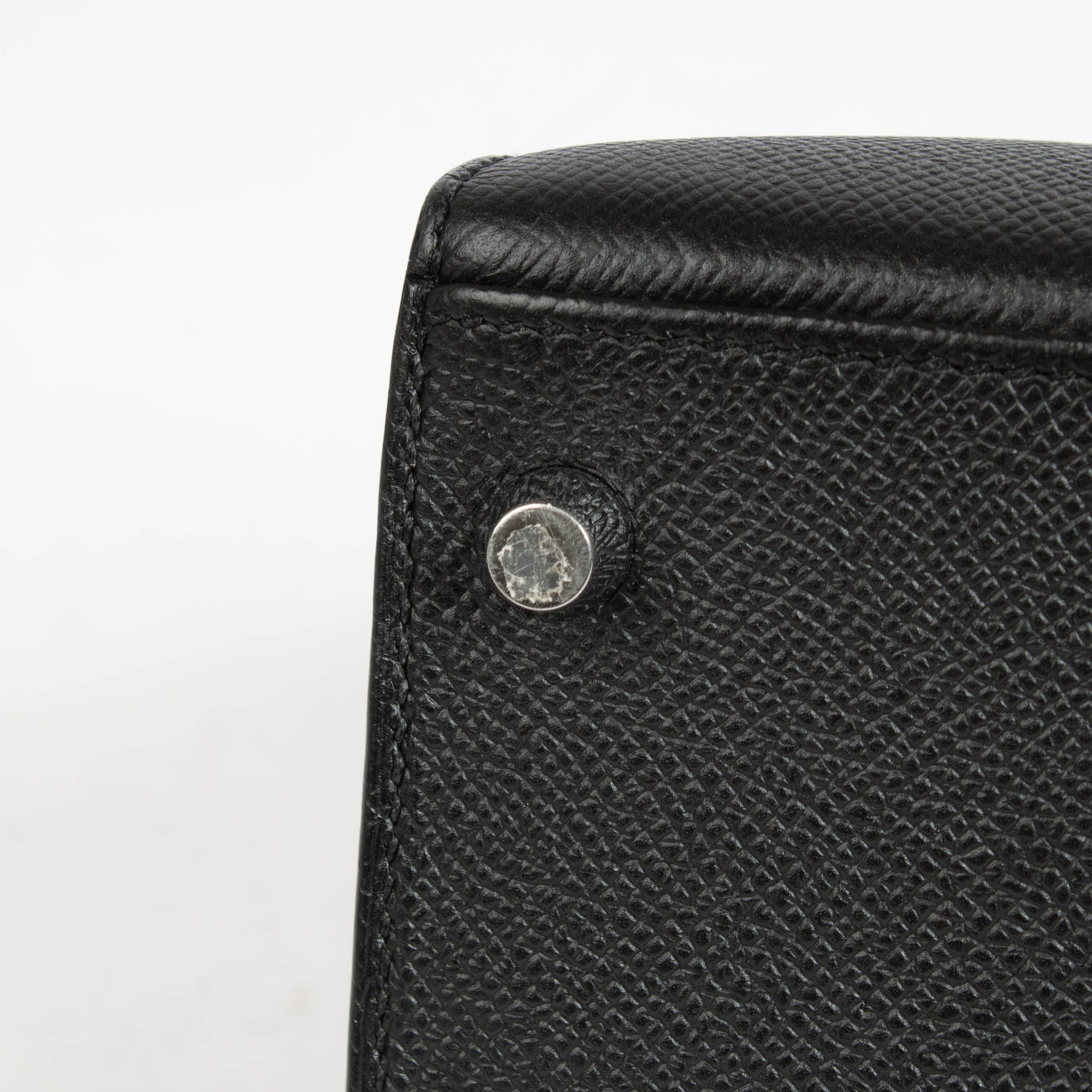 Hermès Kelly 28 Black Epsom PHW