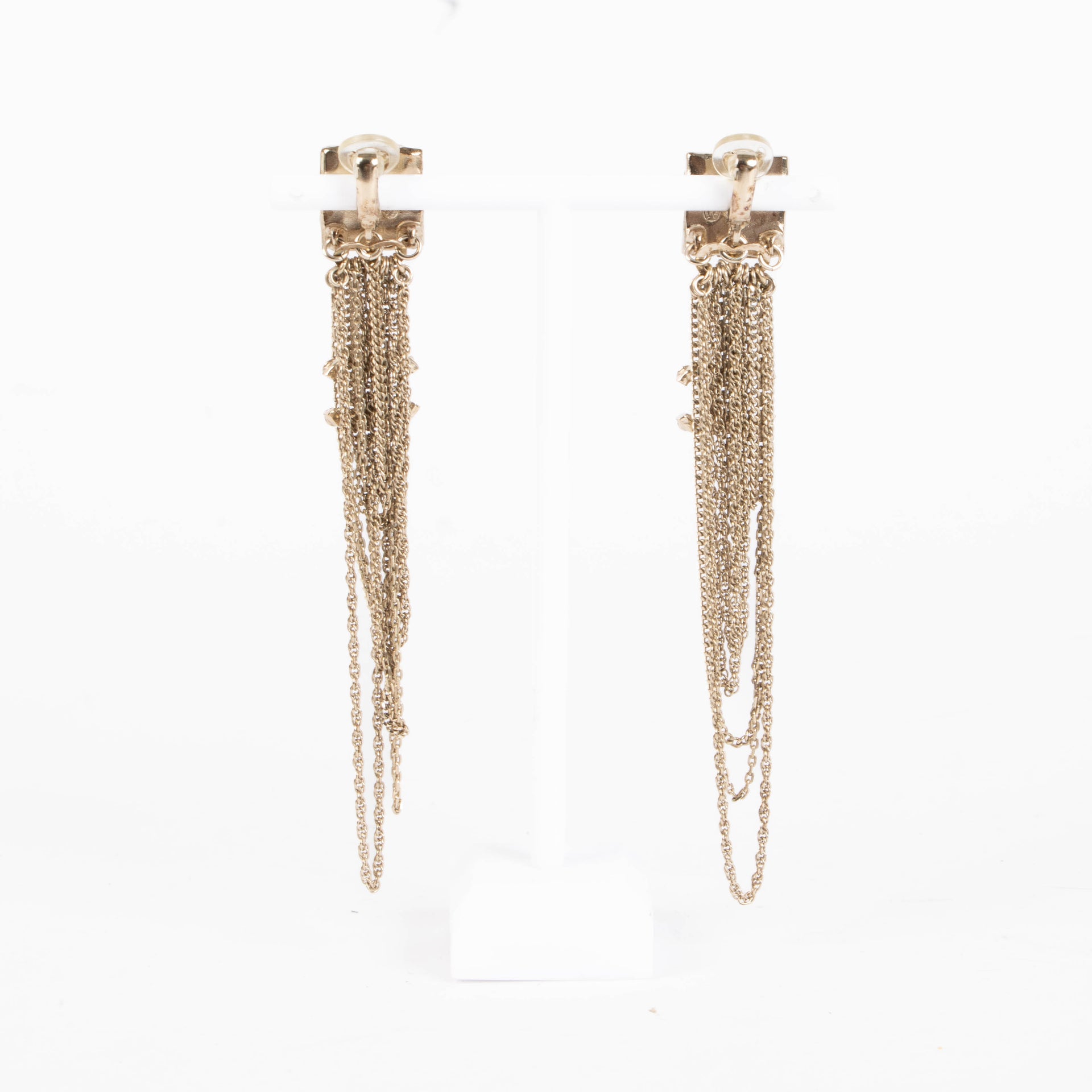 Chanel Owl Earrings