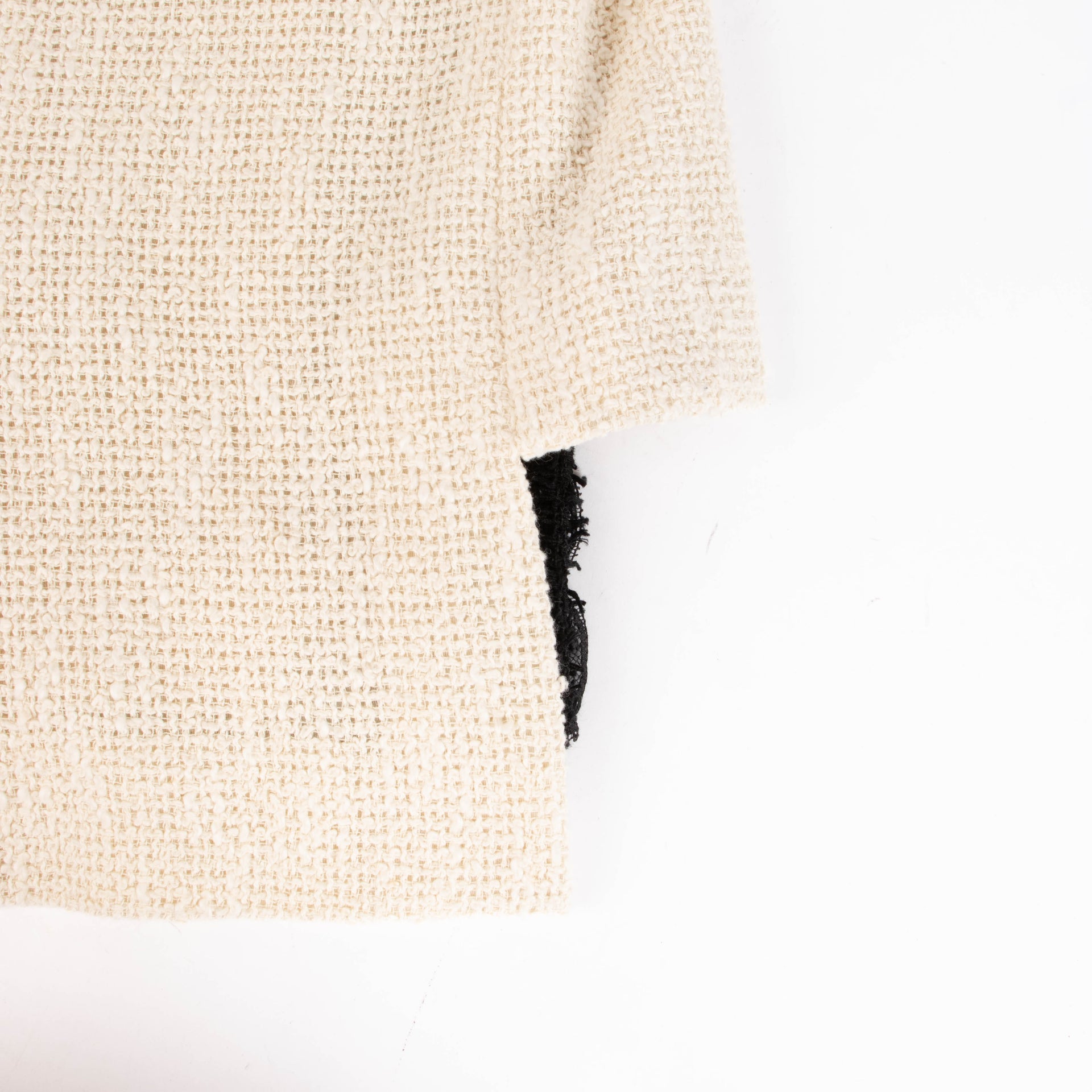 Chanel Black And White Tweed 2010 Spring Collection Jacket Size 34