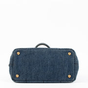 Shop the authentic Prada Canapa Denim Tote Small second hand on Labellov.com