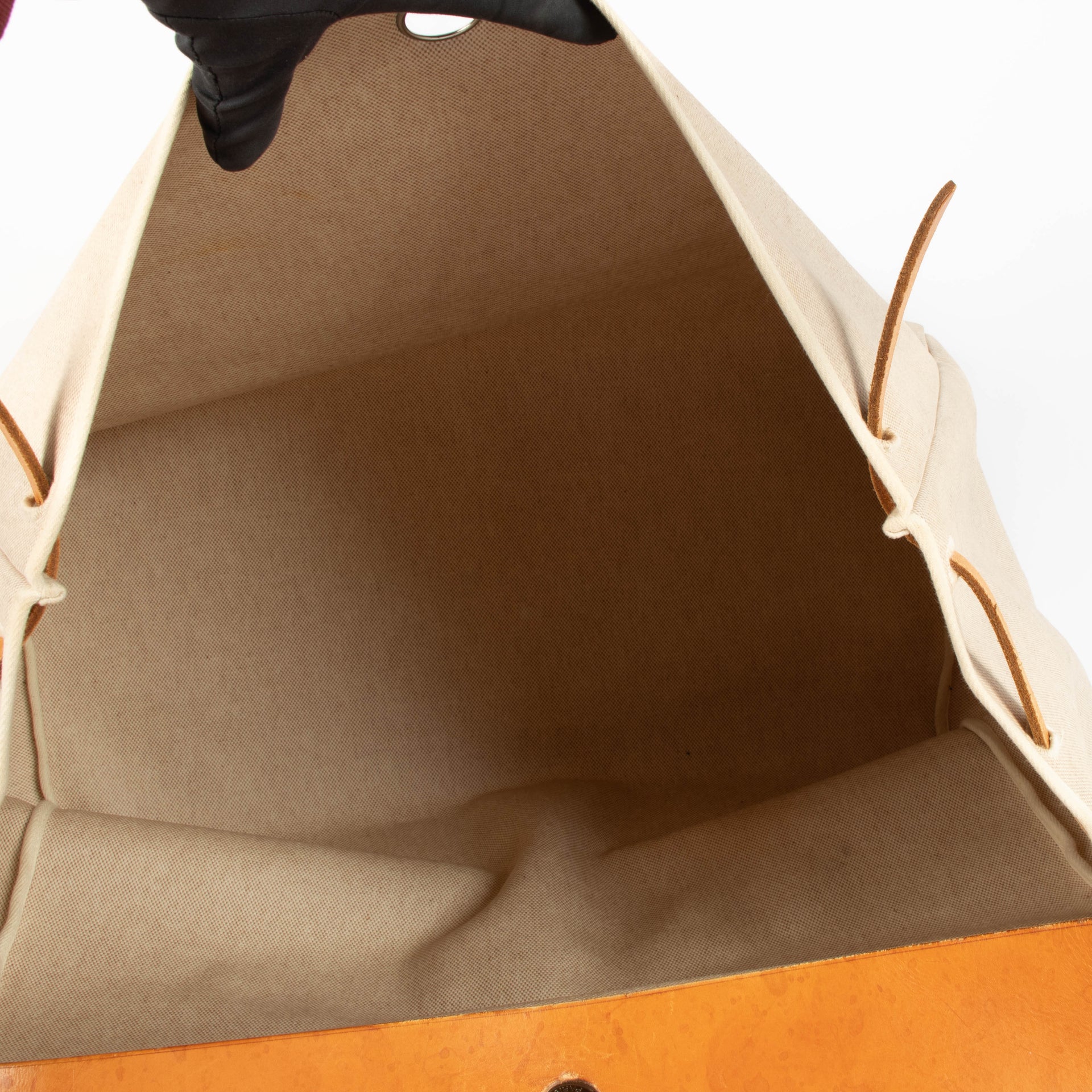 Shop this 100% authentic Hermès Herbag Cabine Canvas/Leather Travel Bag at Labellov.com