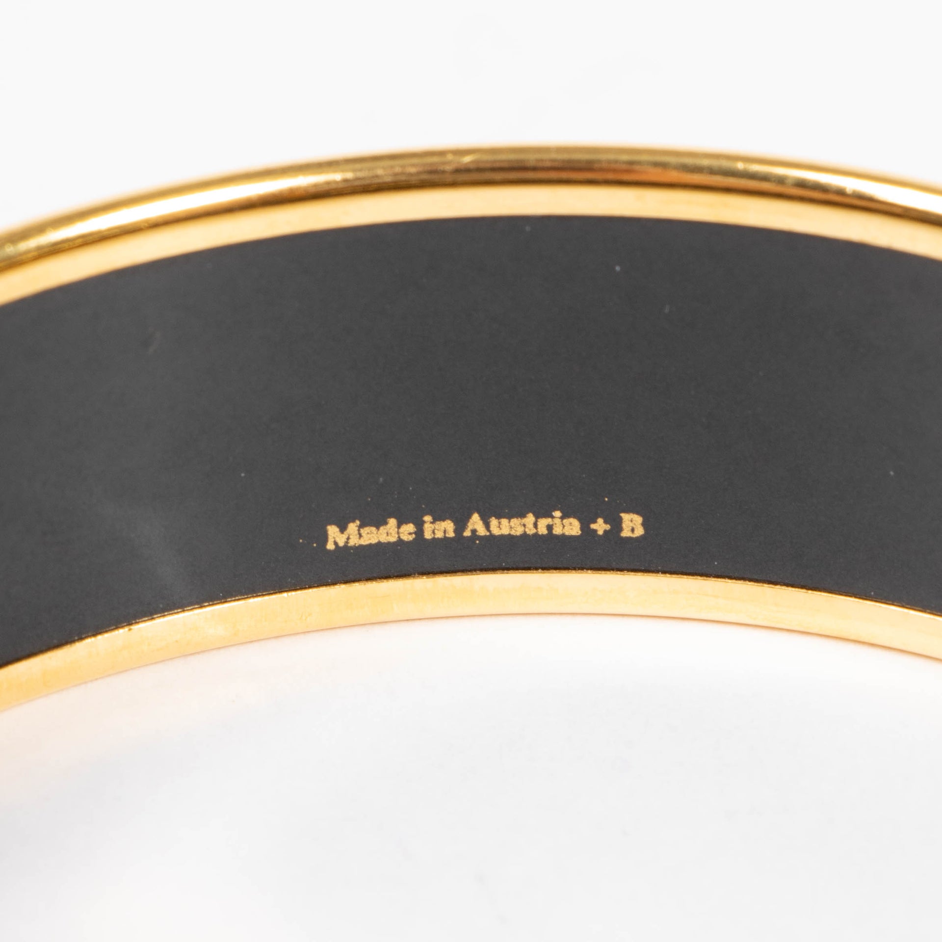 Hermes Enamel Wheat and Fruits Wide Bangle Bracelet