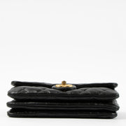 Shop the authentic Chanel Black Lambskin Small Pillow Crush Flap Bag on Labellov.com.