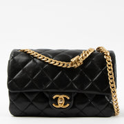Shop the authentic Chanel Black Lambskin Small Pillow Crush Flap Bag on Labellov.com.