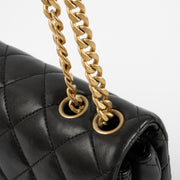 Shop the authentic Chanel Black Lambskin Small Pillow Crush Flap Bag on Labellov.com.