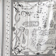 Shop this authentic Hermes White Cashmere/Silk Festival des Amazones 140 Shawl pre-loved on labellov.com
