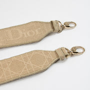 Shop this authentic luxury Christian Dior Beige Canvas Medium Lady D-Lite Bag pre-loved on Labellov.com