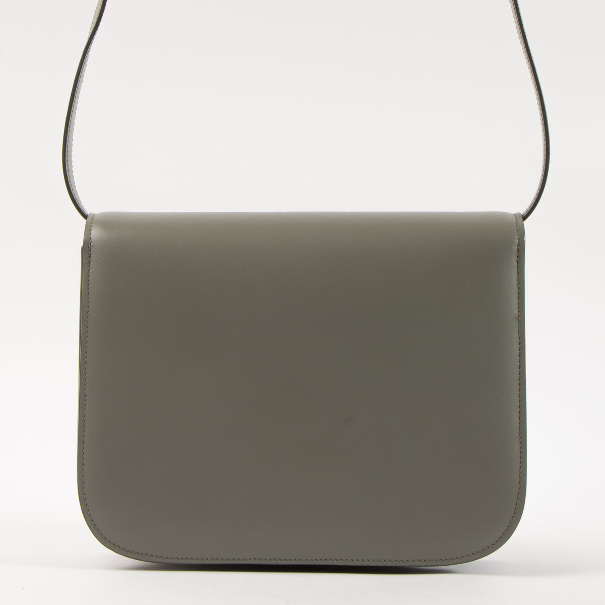 Shop this authentic Celine Grey Satinated Calfskin Medium Classic Bag pre-loved on Labellov.com
