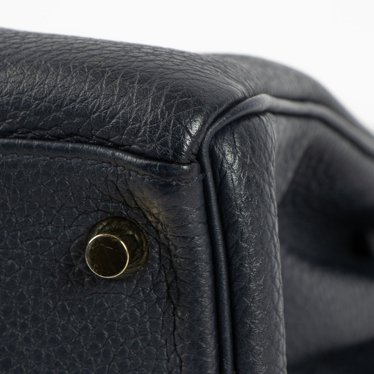 Hermes Kelly 28 Bleu Nuit Togo GHW