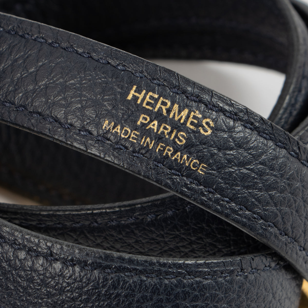 Hermes Kelly 28 Bleu Nuit Togo GHW
