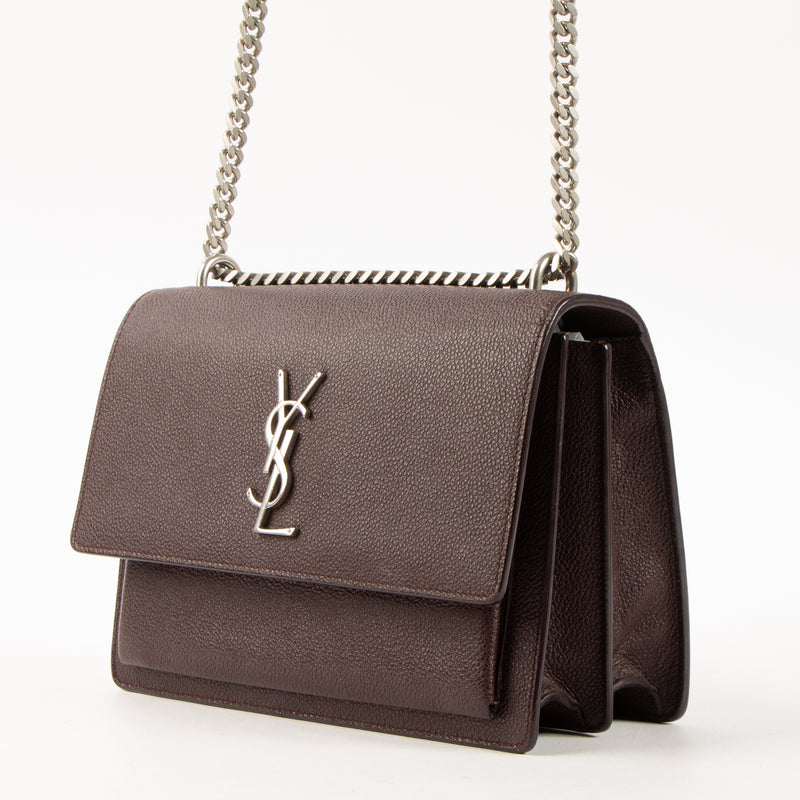 Shop this authentic Saint Laurent Small Sunset Bag Pre-Loved on Labellov.com