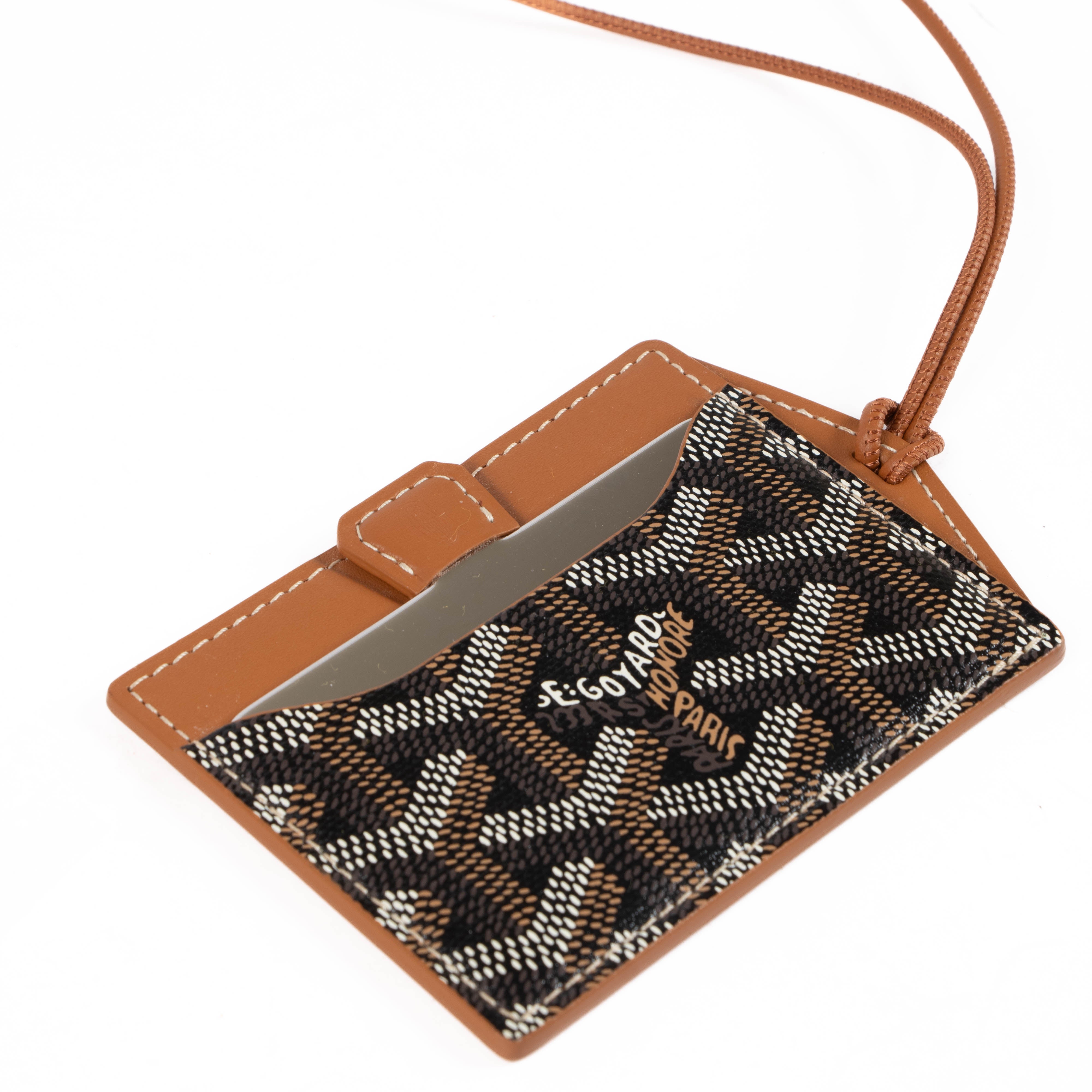 Goyard Black/Tan Venus Miroir de Sac Bag Mirror – Labellov