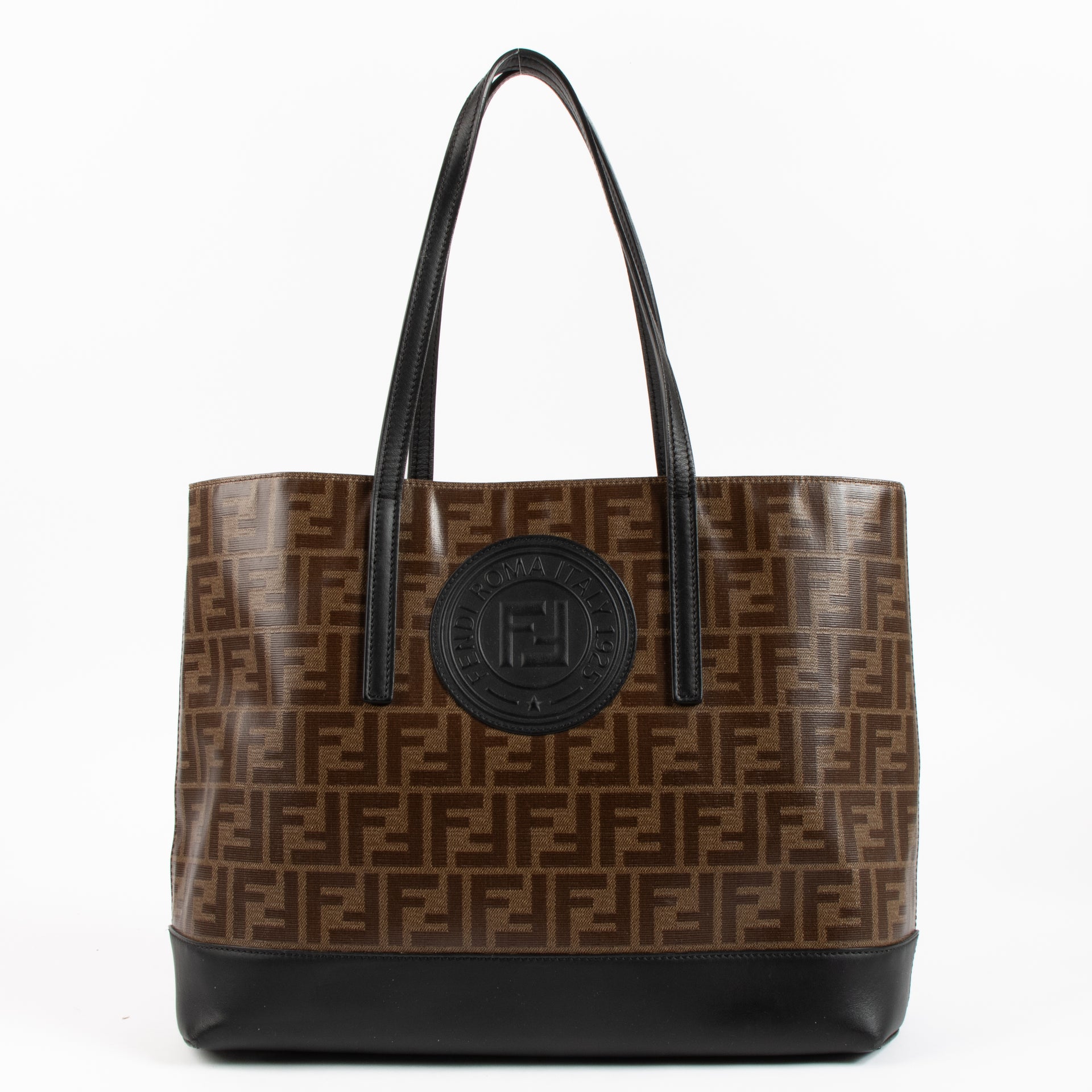 Shop the authentic Fendi Zucca 1974 Coated Canvas Tote Bag on Labellov.com !