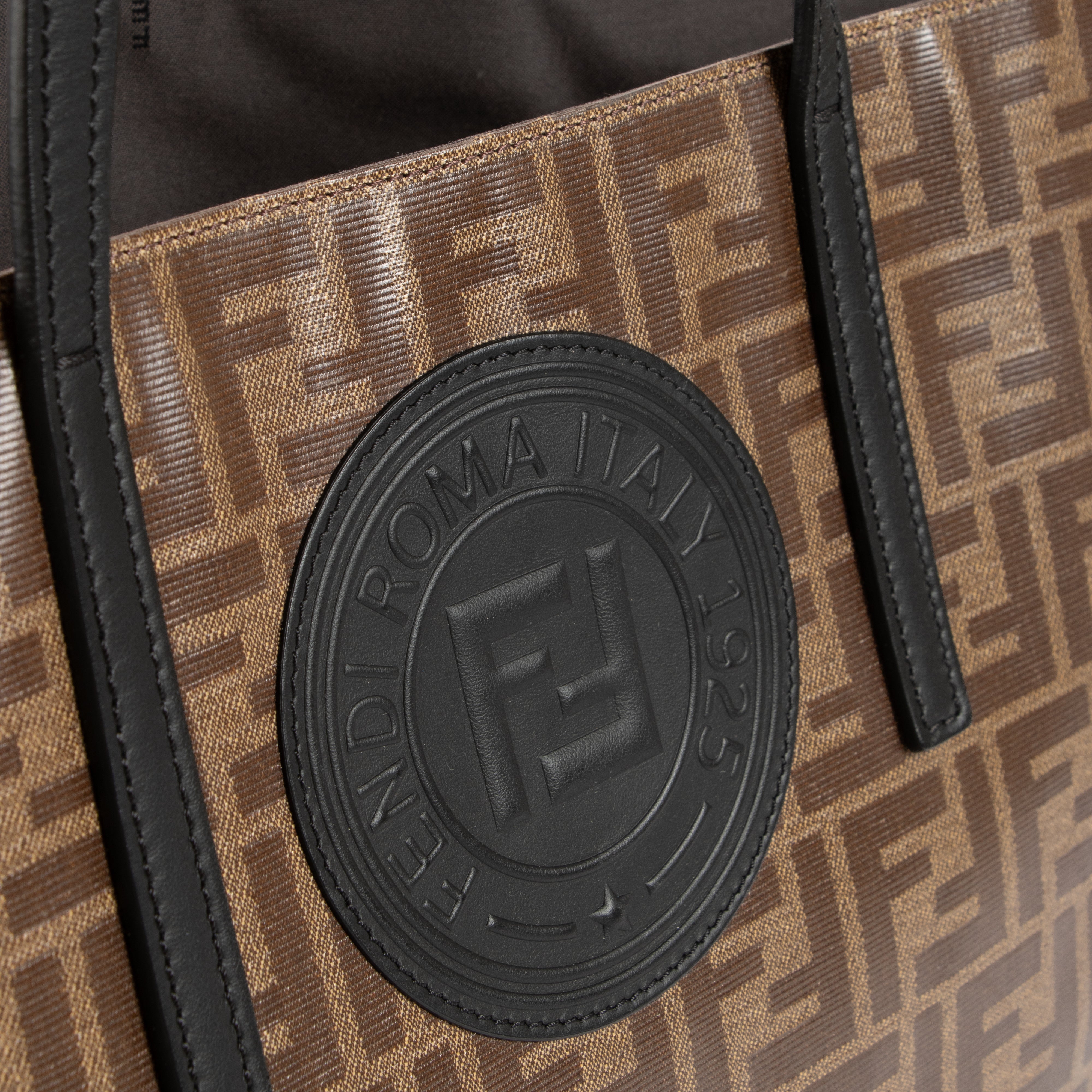 Fendi Zucca 1974 Coated Canvas Tote Bag – Labellov