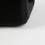 Shop the authentic Chanel Black Lambsbkin Medium Classic 11.12 Bag second hand on Labellov.com