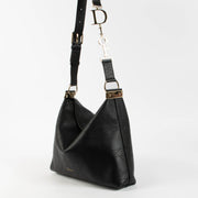 Shop the authentic Christian Dior Black Flat Cannage Large Diorly Shoulder Bag second hand on Labellov.com