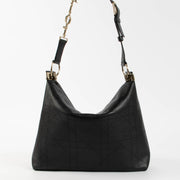 Shop the authentic Christian Dior Black Flat Cannage Large Diorly Shoulder Bag second hand on Labellov.com