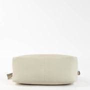 Shop the authentic Prada White Leather Medium Darling Shoulder Bag second hand on Labellov.com