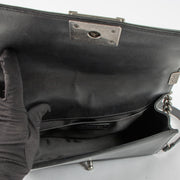 Shop this authentic Chanel Black Medium Boy Chanel Bag pre-loved on Labellov.com