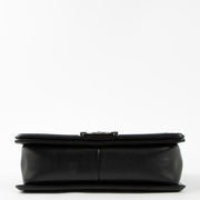 Shop this authentic Chanel Black Medium Boy Chanel Bag pre-loved on Labellov.com