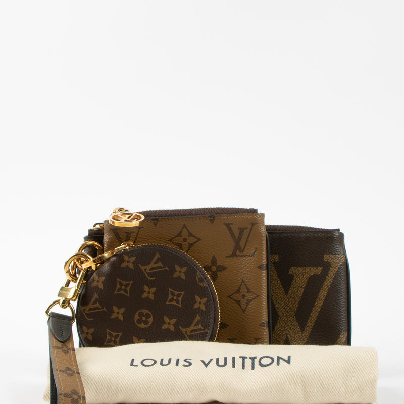 Shop this authentic Louis Vuitton Monogram Trio Pouch Bag pre-loved on Labellov.com