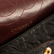 Shop this authentic Chanel Black Aged Calfskin Medium Reissue 2.55 Bag pre-loved on Labellov.com