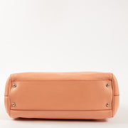 Shop this authentic Dolce & Gabbana Salmon Pink Large Sicily Bag on Labellov.com