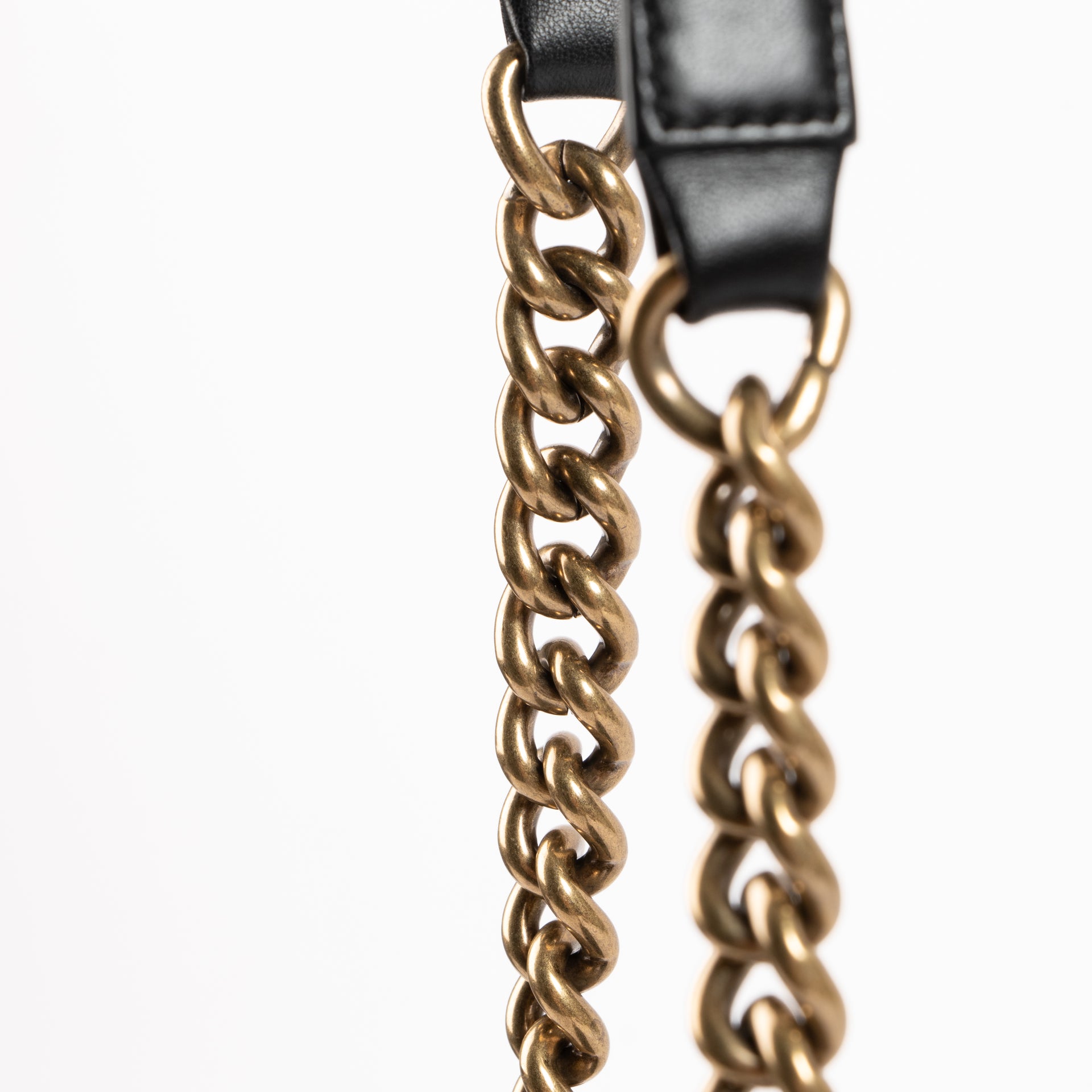 Shop the authentic Chanel Black Velvet Chevron Medium Boy Chanel Bag on Labellov.com !