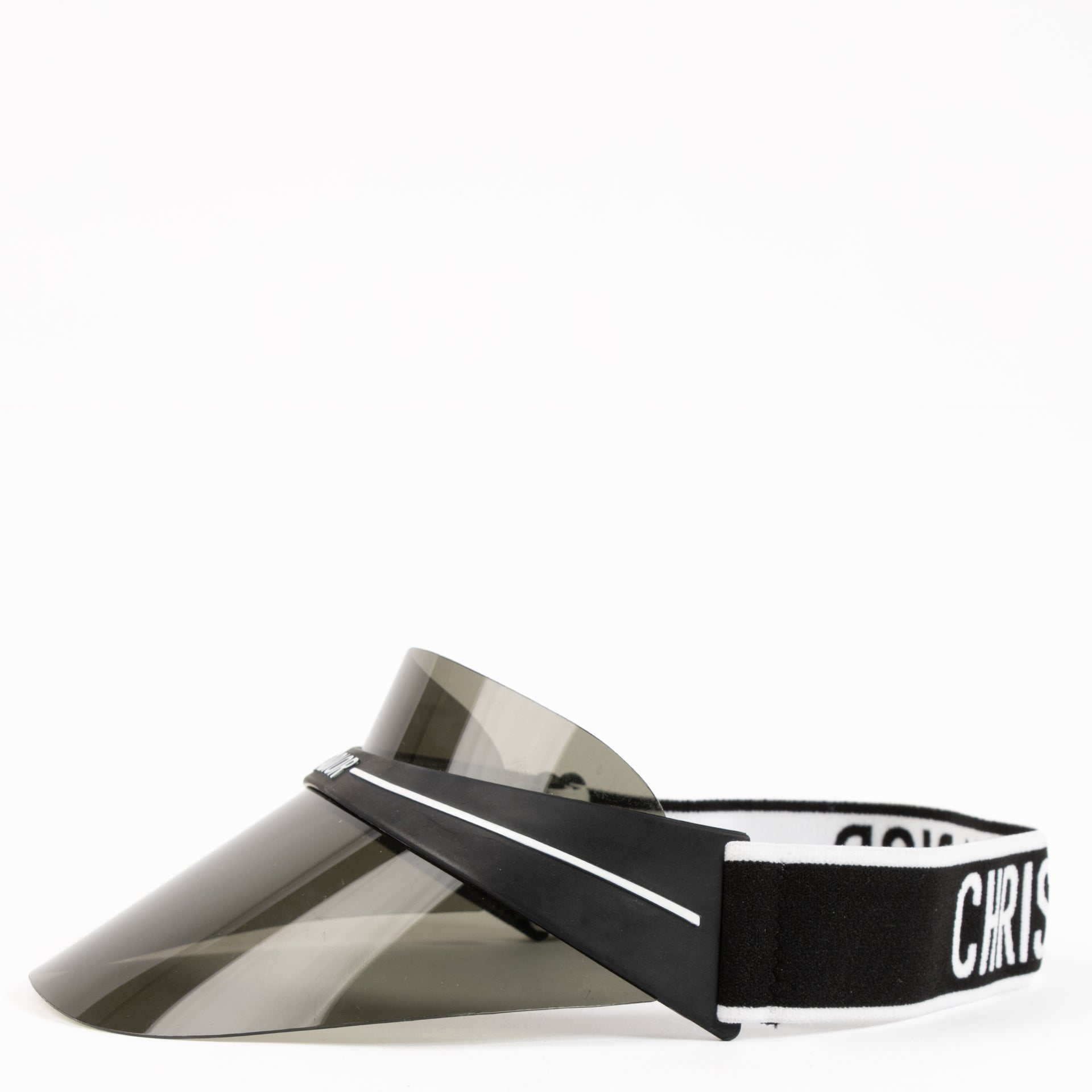 Christian Dior Black DiorClub V1U Visor