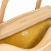 Shop the authentic Loewe Silk Beige/Mustard Soft Calfskin Small Amazona 180 Bag second hand on Labellov.com