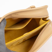 Shop the authentic Loewe Silk Beige/Mustard Soft Calfskin Small Amazona 180 Bag second hand on Labellov.com