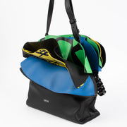 Shop the authentic Loewe Black Nappa Calfskin Medium Millefeuille Flamenco Clutch second hand on Labellov.com