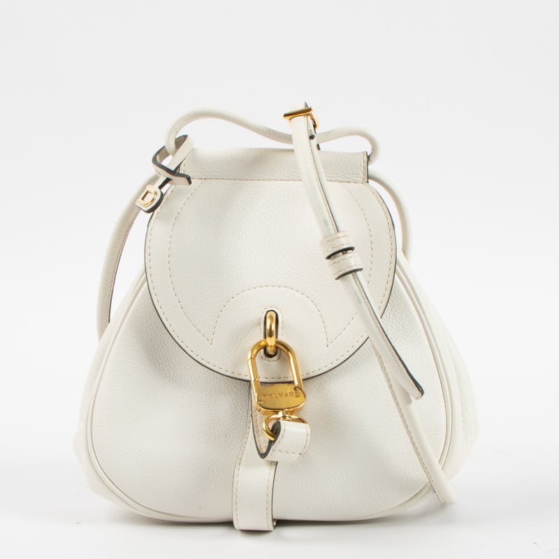 Shop this authentic Delvaux White Cerceau Mini Bag Pre-Loved on Labellov.com