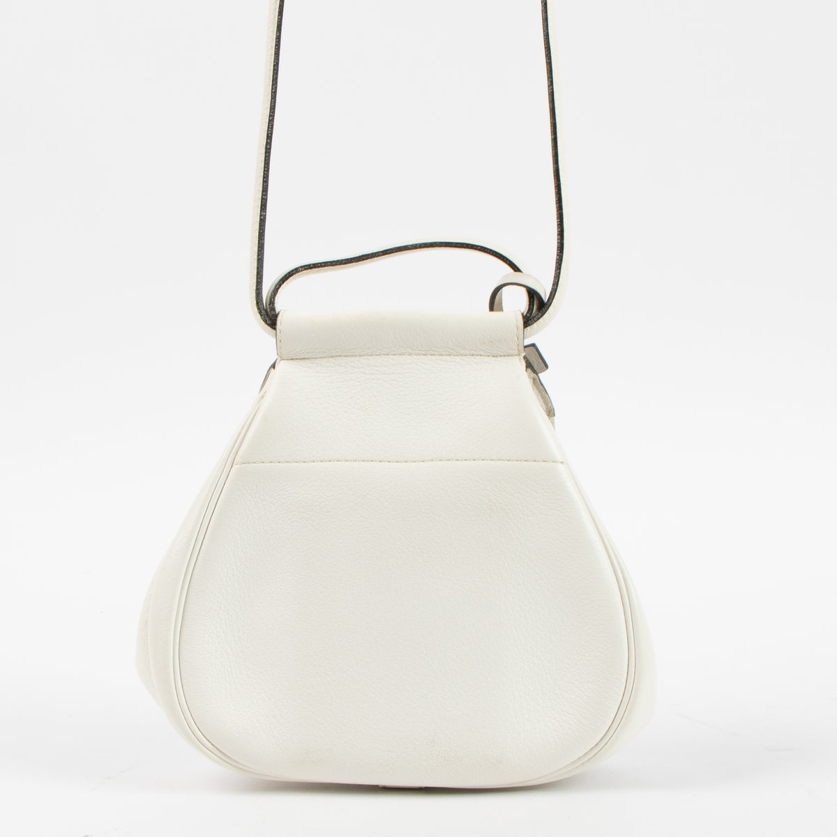 Shop this authentic Delvaux White Cerceau Mini Bag Pre-Loved on Labellov.com