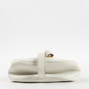 Shop this authentic Delvaux White Cerceau Mini Bag Pre-Loved on Labellov.com