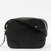 Shop this authentic Gucci Black Microguccissima Bree Camera Bag Pre-Loved on Labellov.com