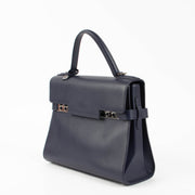 Shop the authentic Delvaux Indigo Calf Souple Tempête MM second hand on Labellov.com