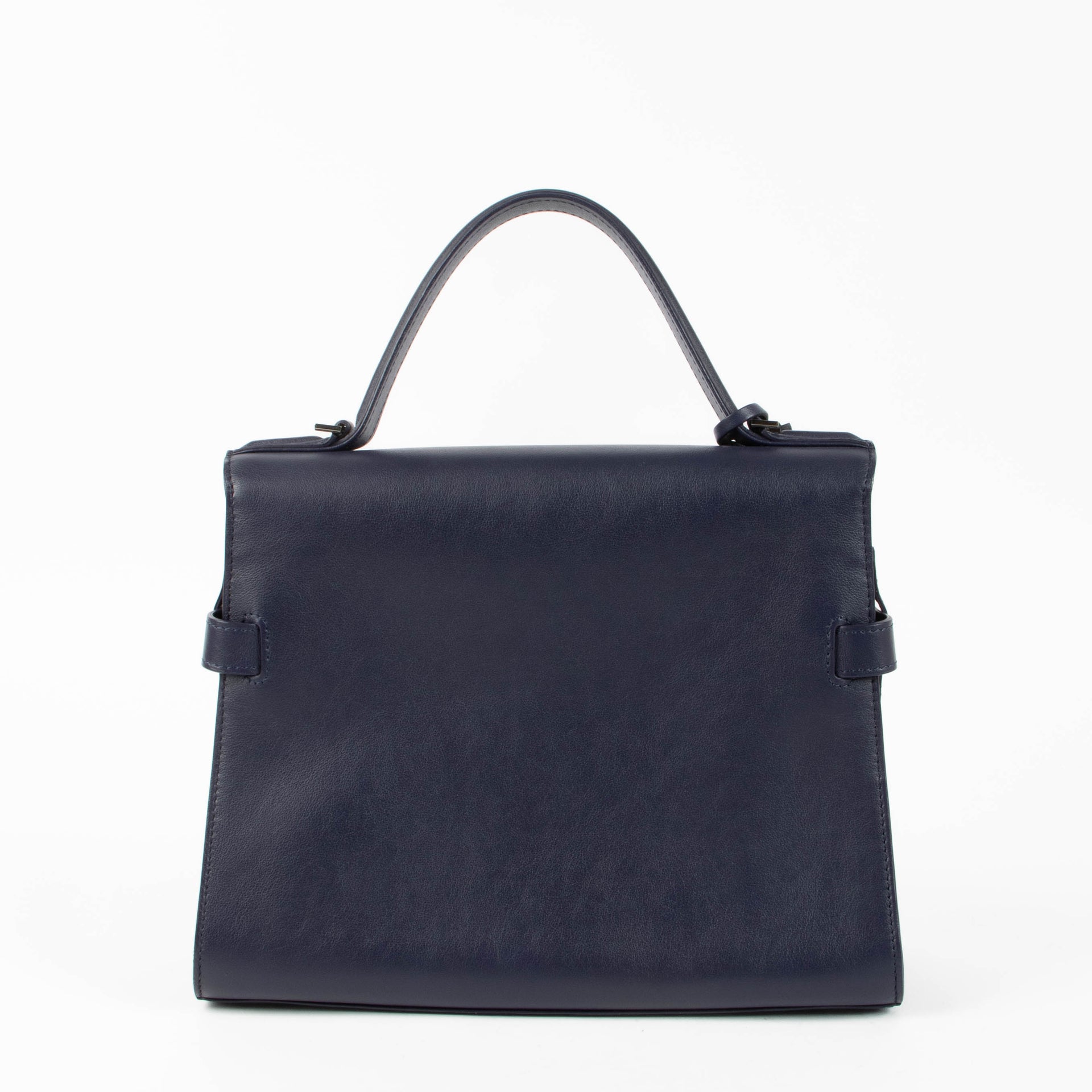Shop the authentic Delvaux Indigo Calf Souple Tempête MM second hand on Labellov.com