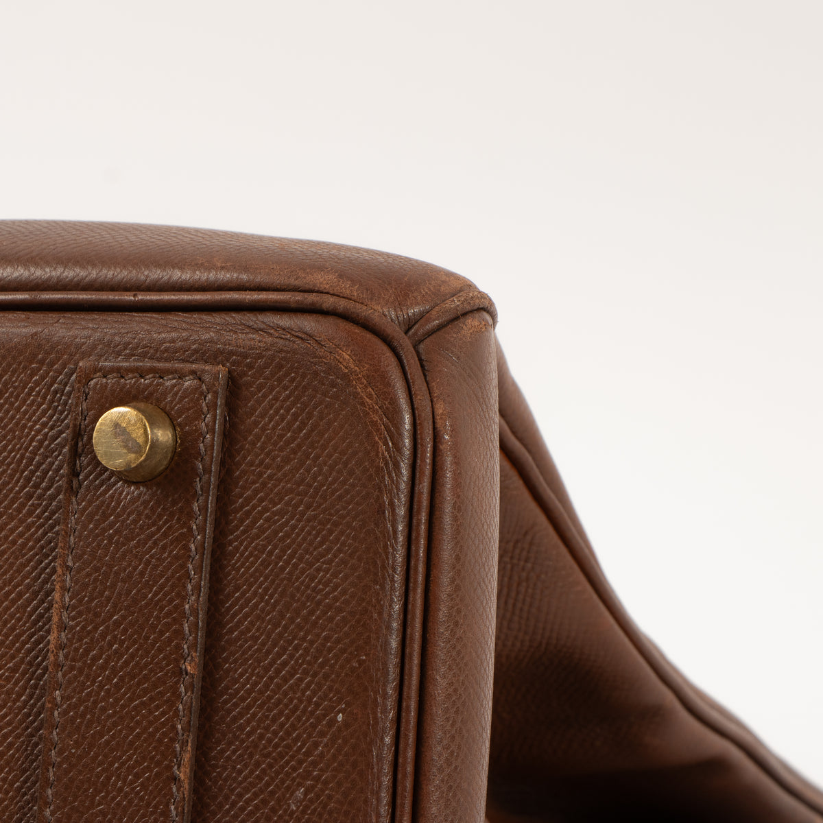 Hermes Birkin 40 Noisette Courchevel GHW